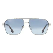 Police SPLQ91 MERCURY 1 0579, Silver frame, Gradient Blue lenses, view 1