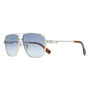 Police SPLQ91 MERCURY 1 0579, Silver frame, Gradient Blue lenses, view 2