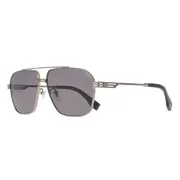 Police SPLQ91 MERCURY 1 0509, Silver frame, Smoke Grey lenses, view 2