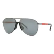 Prada Linea Rossa PS51XS 5AV07U, Gunmetal frame, view 2