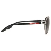 Prada Linea Rossa PS52YS Asian Fit Polarized 1BC06G, Silver frame, view 3