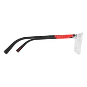 Prada Linea Rossa PS03QV 2AZ1O1, Clear frame, view 3