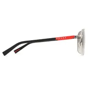 Prada Linea Rossa PS A50S 1BC02M, Silver frame, view 3