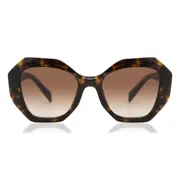 Prada PR 16WS Symbole 2AU6S1, Tortoiseshell frame, Brown lenses, view 1