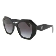 Prada PR 16WS Symbole 1AB5D1, Black frame, Gradient Grey lenses, view 2