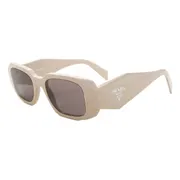 Prada PR 17WS Symbole VYJ6X1, Pink frame, Brown lenses, view 2