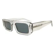Prada PR 06YS 12R09T, Grey frame, Dark Grey lenses, view 2