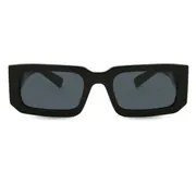 Prada PR 06YS 16K2K1, Black frame, Dark Grey lenses, view 1