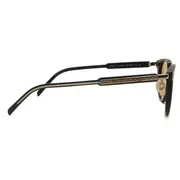Prada PR 17YS AAV07M, Black frame, Yellow lenses, view 3