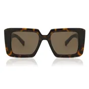 Prada PR 23YS 2AU06B, Tortoiseshell frame, Brown lenses, view 1