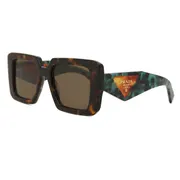 Prada PR 23YS 2AU06B, Tortoiseshell frame, Brown lenses, view 2