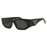 Prada PR 09ZS 1AB5S0, Black frame, Grey lenses, view 2