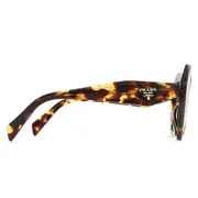 Prada PR 16WSF Asian Fit Polarized VAU05C, Tortoiseshell frame, Brown lenses, view 3