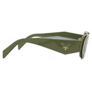Prada PR 17WS Asian Fit 13N5S0, Green frame, Dark Grey lenses, view 3