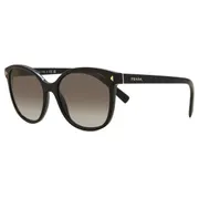 Prada PR 22ZS 1AB0A7, Black frame, Grey lenses, view 2