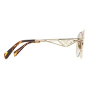 Prada PR 73ZS Asian Fit ZVN3D0, Gold frame, Gradient Brown lenses, view 3
