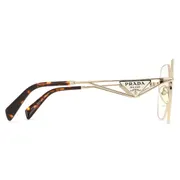 Prada PR 59ZV 1511O1, Gold frame, view 3
