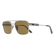 Prada PR 67ZS 5AV01T, Gunmetal frame, Brown lenses, view 2
