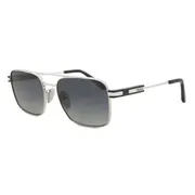 Prada PR 67ZS Polarized 1BC5W1, Silver frame, Grey lenses, view 2