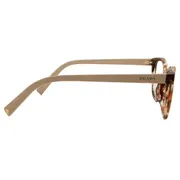 Prada PR 15ZVF Asian Fit 07R1O1, Tortoiseshell frame, view 3