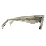 Prada PR A06S 16Z70B, Grey frame, Dark Grey lenses, view 3