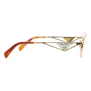 Prada PR A53V 5AK1O1, Gold frame, view 3