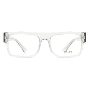 Prada PR A01VF Asian Fit 17P1O1, Clear frame, view 1
