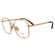 Prada PR A59V ZVF1O1, Gold frame, view 2