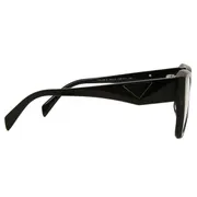 Prada PR 09ZVF Asian Fit 1AB1O1, Black frame, view 3