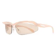Prada PR A25S 12S4I2, Pink frame, Light Brown lenses, view 2