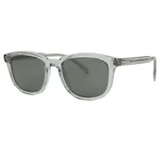 Prada PR A21S 19T175, Blue frame, Dark Grey/Silver Flash Mirror lenses, view 2