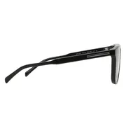 Prada PR A22S 16K08Z, Black frame, Dark Grey lenses, view 3