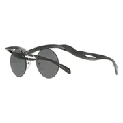 Prada PR A24S 1AB5S0, Black frame, Dark Grey lenses, view 2