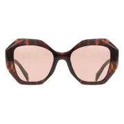 Prada PR 16WS 17N60B, Tortoiseshell frame, Light Brown lenses, view 1