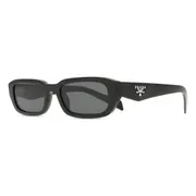 Prada PR B06S 16K08Z, Black frame, Dark Grey lenses, view 2