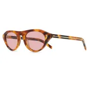 Prada PR B15S Polarized 29C05Z, Tortoiseshell frame, Dark Pink Polarized lenses, view 2