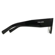 Prada PR B17S 16K08Z, Black frame, Dark Grey lenses, view 3