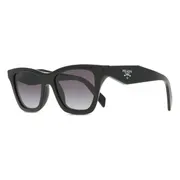Prada PR C07S 16K90A, Black frame, Gradient Grey lenses, view 2