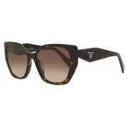 Prada PR 19ZSF Asian Fit 2AU6S1, Tortoiseshell frame, Gradient Brown lenses, view 2