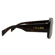 Prada PR A08S Polarized 16N5Y1, Tortoiseshell frame, Dark Brown Polarized lenses, view 3