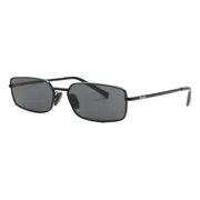 Prada PR A60S 1AB5S0, Black frame, Dark Grey lenses, view 2