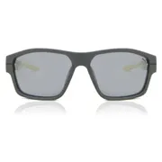 Puma PU0328S 002, Grey frame, Smoke With Flash Silver Mirror lenses, view 1