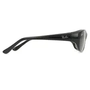 Ray-Ban RB2016 Daddy-O 601/31, Black frame, Green lenses, view 3