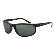 Ray-Ban RB2027 Predator 2 Polarized 601/W1, Black frame, Grey Mirror lenses, view 2