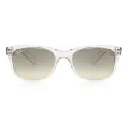 Ray-Ban RB2132 New Wayfarer 677432, Clear frame, Gradient Grey lenses, view 1