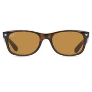Ray-Ban RB2132 New Wayfarer 710, Light Havana frame, Brown lenses, view 1