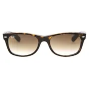 Ray-Ban RB2132 New Wayfarer 710/51, Light Havana frame, Gradient Brown lenses, view 1