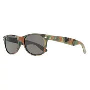 Ray-Ban RB2132 New Wayfarer 6822B1, Black/Green Camouflage frame, Dark Grey lenses, view 2