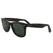 Ray-Ban RB2140 Original Wayfarer Polarized 902/58, Tortoise frame, Grey lenses, view 2