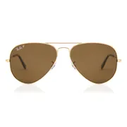 Ray-Ban RB3025 Aviator Large Metal Polarized 001/57